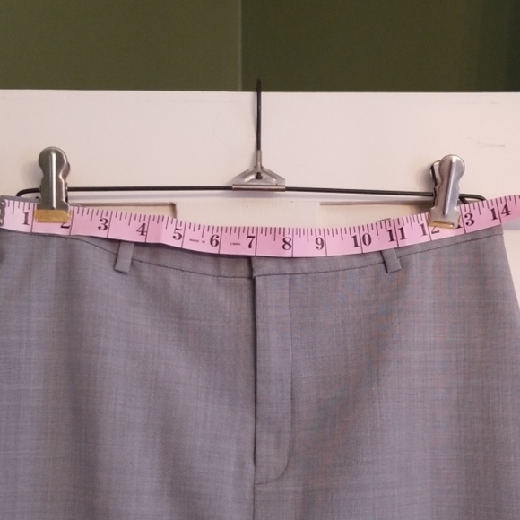 GAP 90s Y2K Vintage Grey Stretch Pencil Skirt - Picture 3 of 8